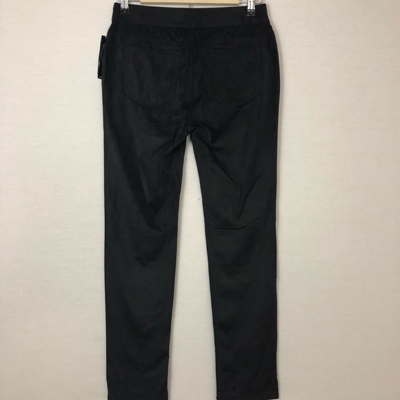 New Directions NWT Women Pull On Pants Charcoal 4P - Picture 5 of 8